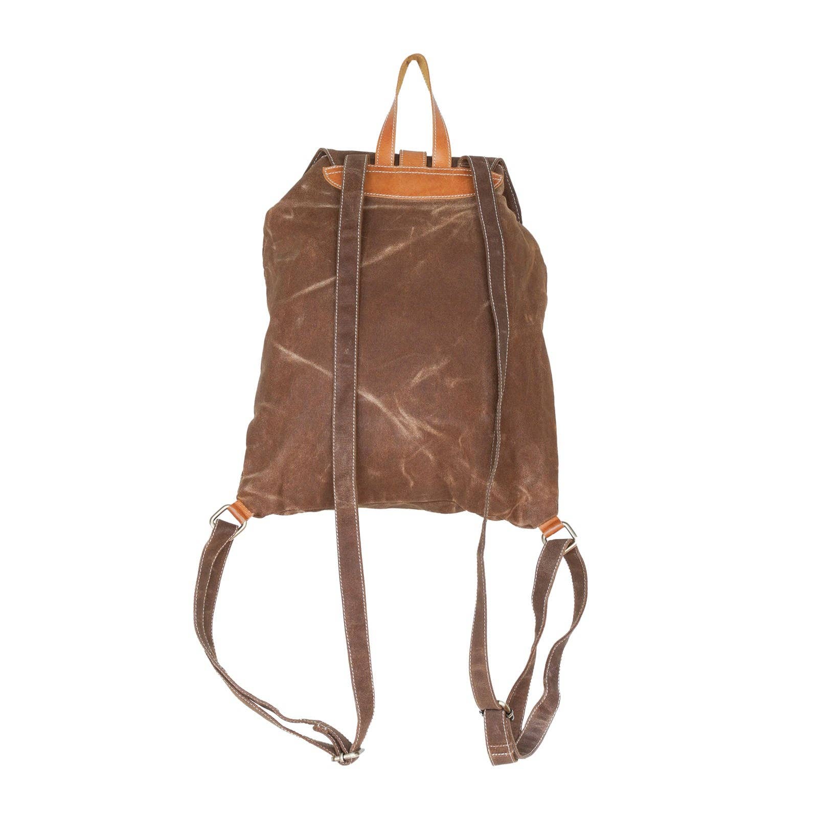 Blue Ocean Traders - Wholesale Backpack - Unisex - Waxed Canvas Study Bag3