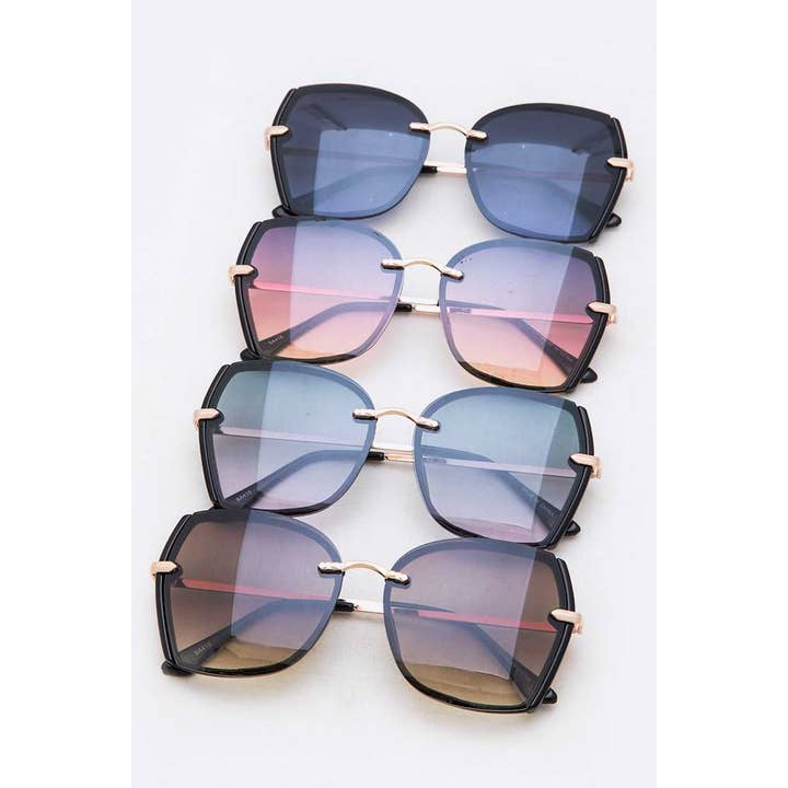Rope & Spurs - Wholesale Sunglasses - Women's - Iconic Fashion Butterfly Sunglasses Set