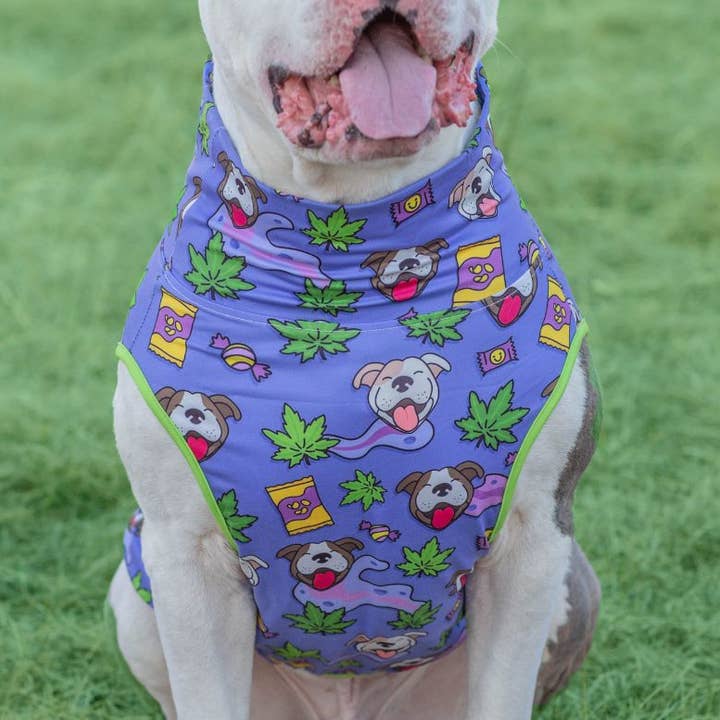 Ruff Ruff Pass Muscle Tee for wholesale by Pittie Clothing Co.