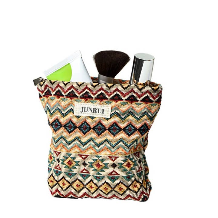 Funkyrel® Atzbranding Limited - Wholesale Make-up/cosmetic bag - Cosbai - Boho Chic Clutch Makeup Bag With Zipper2