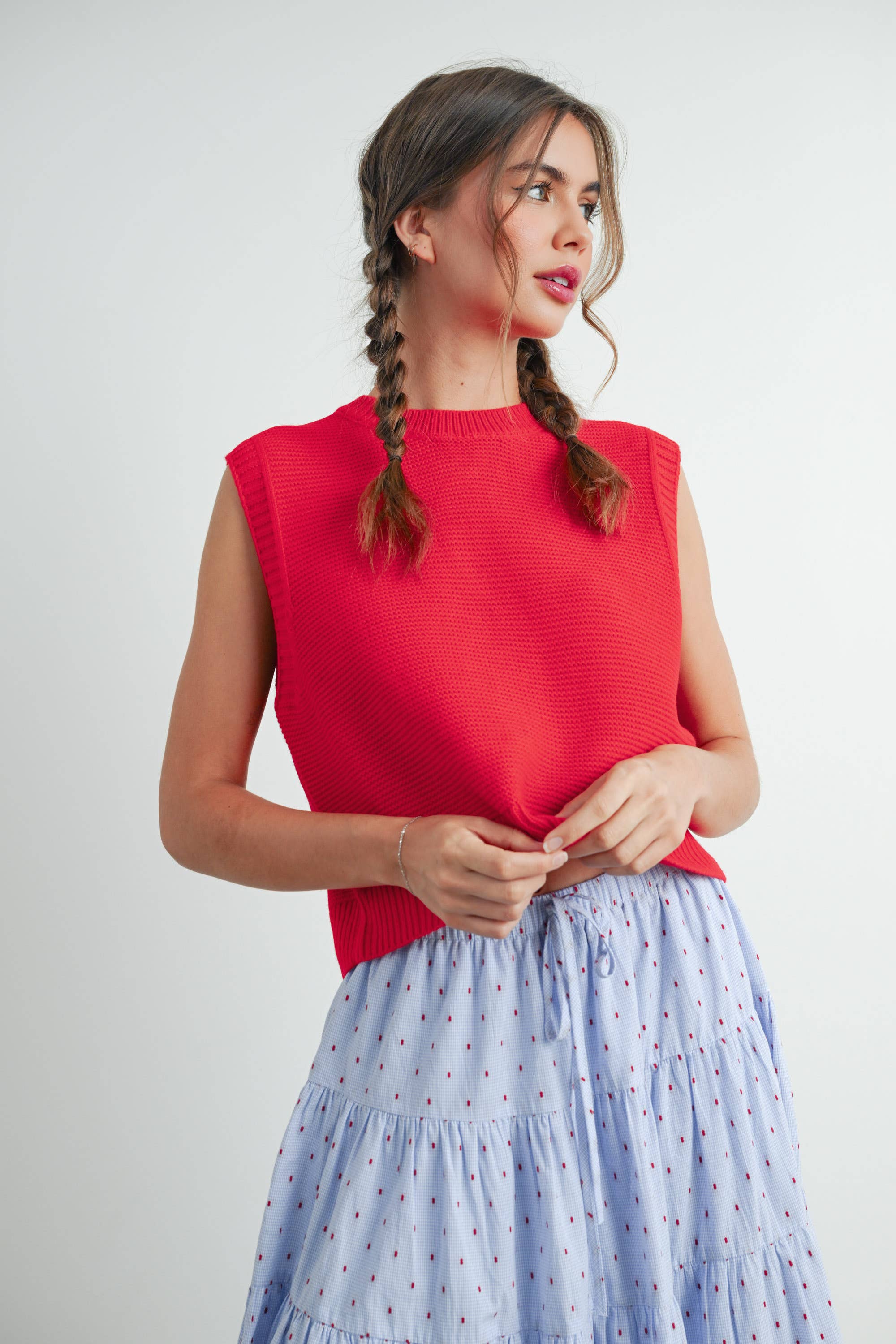 BUTTERMELON - Vente Haut en maille – femme - Haut en maille uni - BMW760049