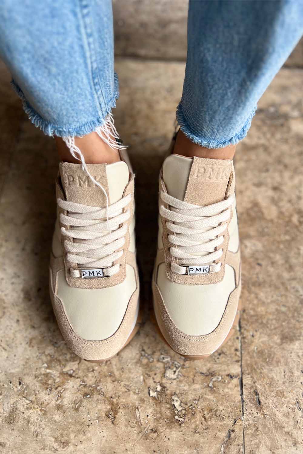 PMK SHOES - Wholesale Lifestyle trainers – Women′s - Mule - Pana - Handmade Cow Leather Sneakers8