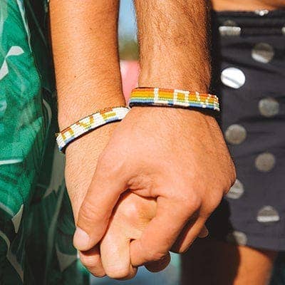 Love Is Project - Wholesale Woven/Braided Bracelet - Rainbow Love Wins Bracelet2