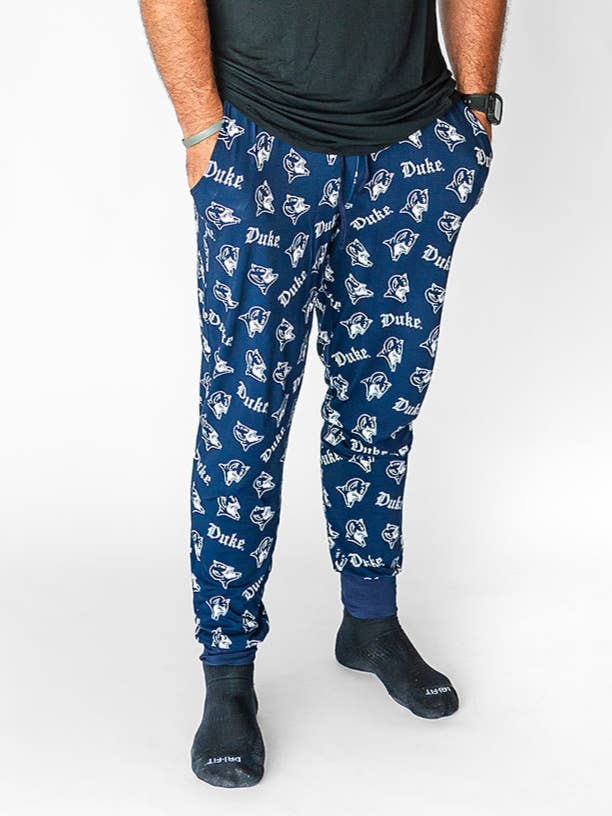 Monkeeroos - Wholesale Lounge Sweatpants/Joggers - Men's - Duke University® Navy Gothic Men's Joggers