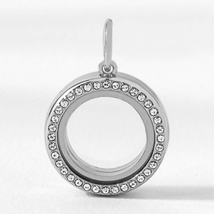 Mini Charm Bar Living Medaljon for engroshandel hos Origami Owl