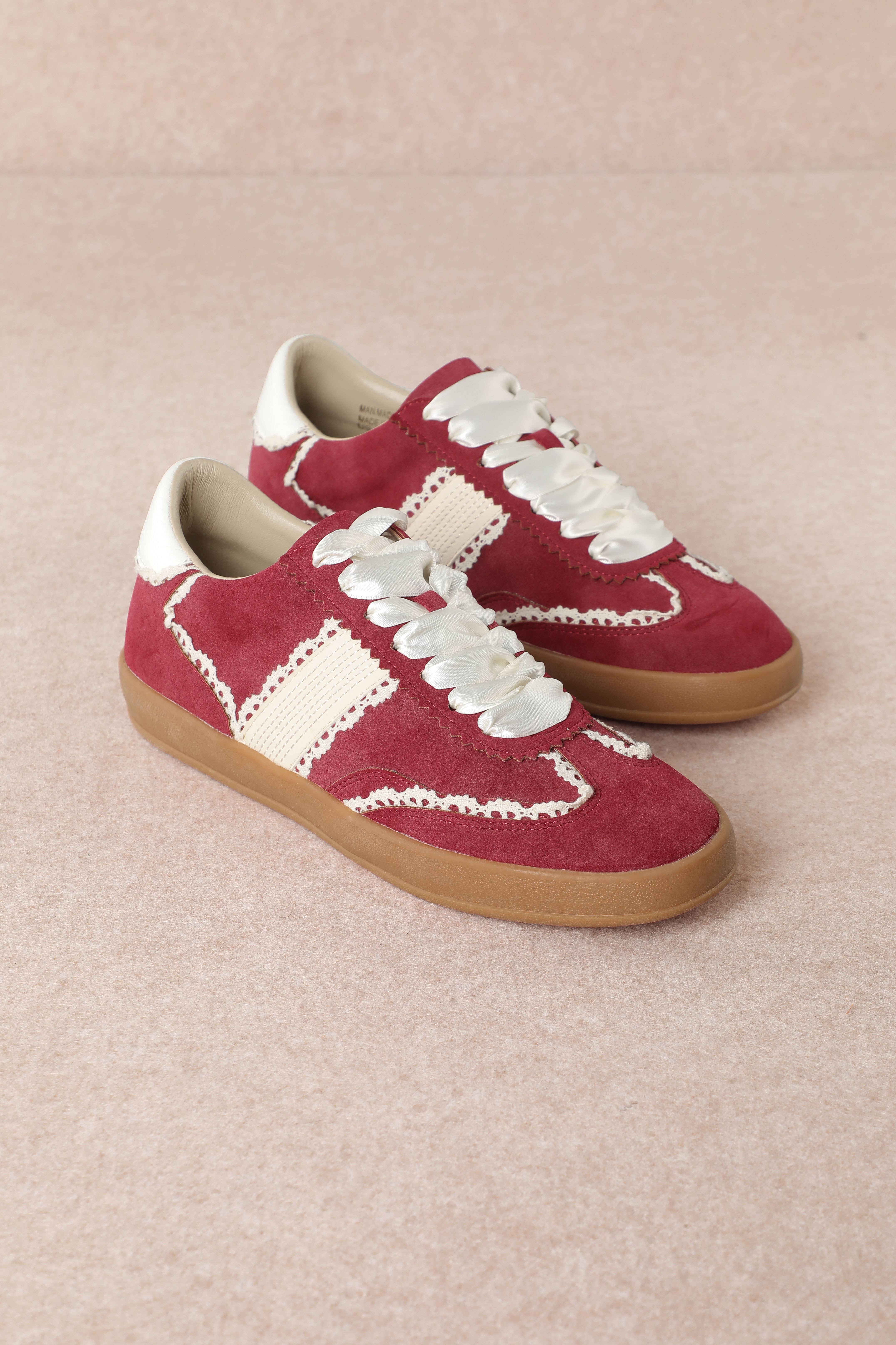 CCOCCI - Wholesale Lifestyle Sneakers - Women's - DIXIE SNEAKER SIDE STRAP LACE-UP COURT18