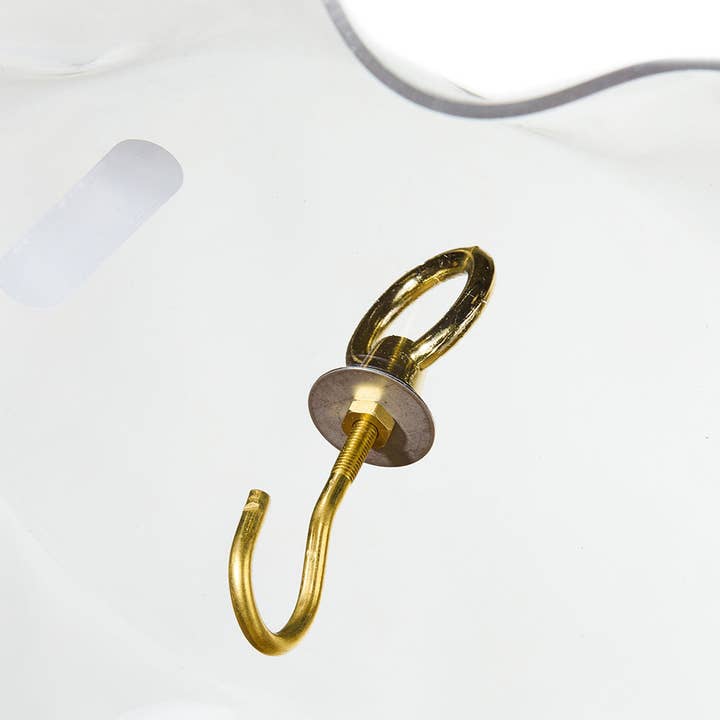 Birds Choice - Wholesale Bird Feeder - Protective Cover for Bird Feeder - Clear with Brass Hardware