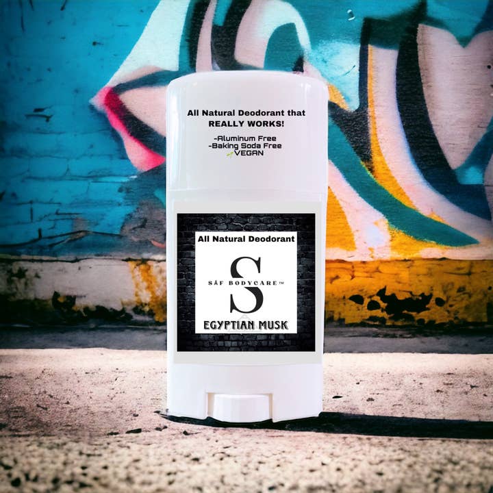 SÄ€F Body Care - Wholesale Deodorant - Unisex - Egyptian Musk Natural Deodorant, Aluminum Free, Vegan3