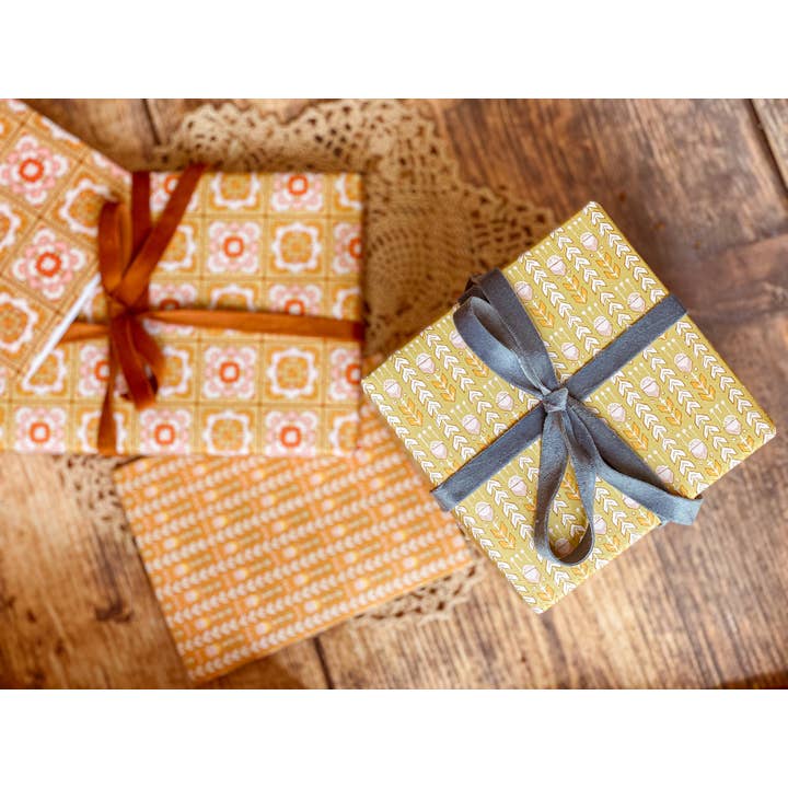 re:mused studio - Wholesale Flat Wrap - Petalcraft Gift Wrap Sheet-Double Sided9