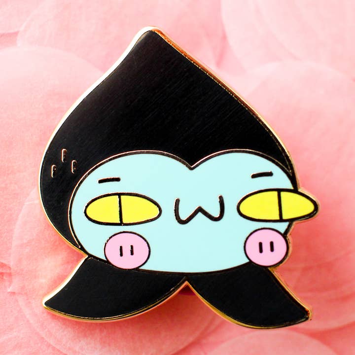 Vampire (Blue) - Enamel Pin for wholesale by Shark City Slicker