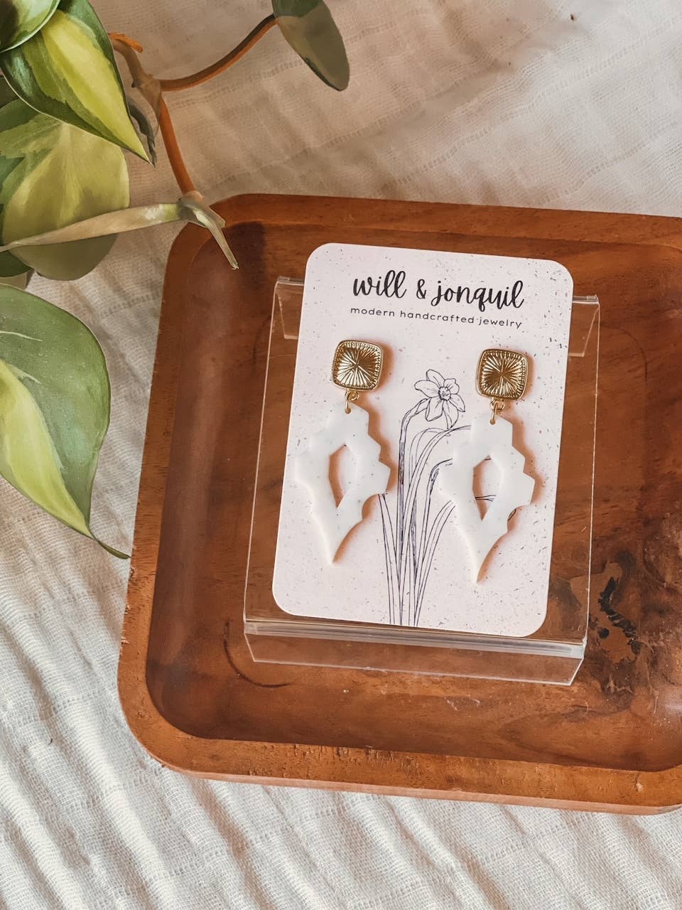 Will and Jonquil – Engroshandel Hængeøreringe og creoløreringe – Janis ørering0