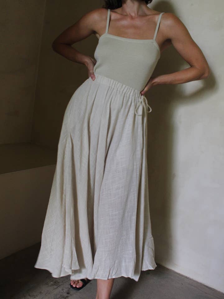 Laurel Katoenen Mousseline Rok voor wholesale door Na Nin