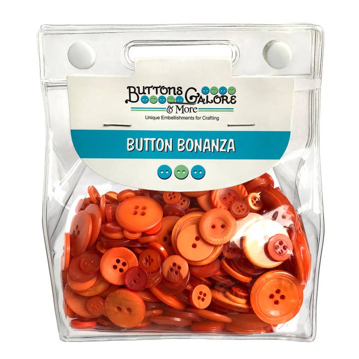 Buttons Galore & More - Vendita all'ingrosso Bottone a pressione/da cucire - Bottoni colorati per artigianato e cucito Button Bonanza