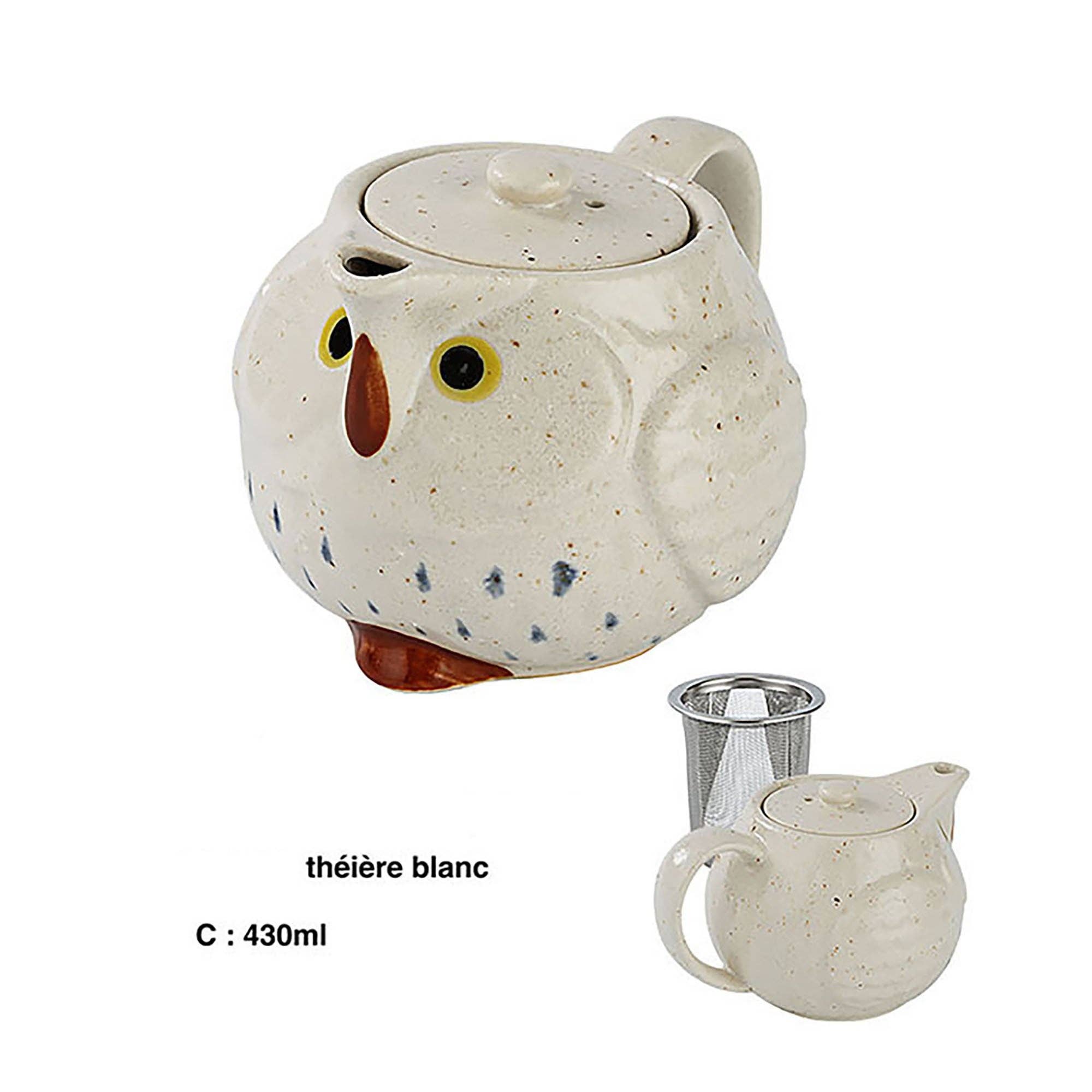 MinoCraft - Wholesale Tea Pot - Teapot with cute owl design2