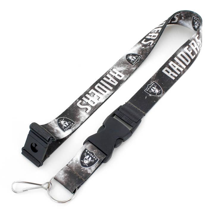 NFL Las Vegas Raiders Galaxy Lanyard for wholesale by Aminco USA