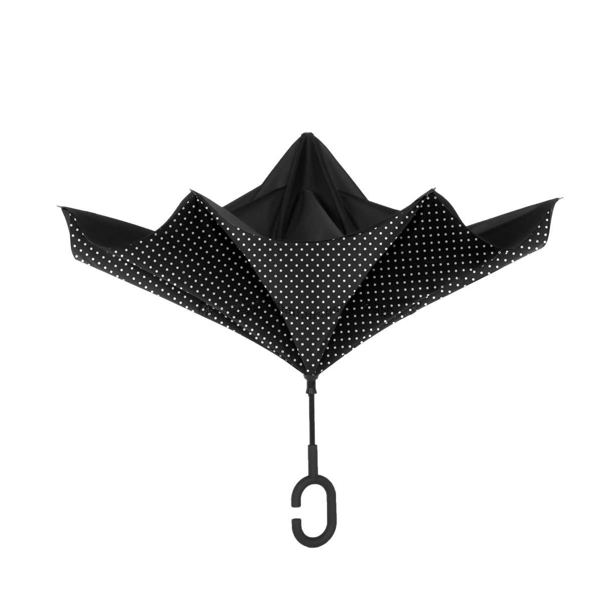 Shedrain - Wholesale Umbrella - Unisex - Unbelievabrella, Print Reverse Closing Manual Stick Umbrella1