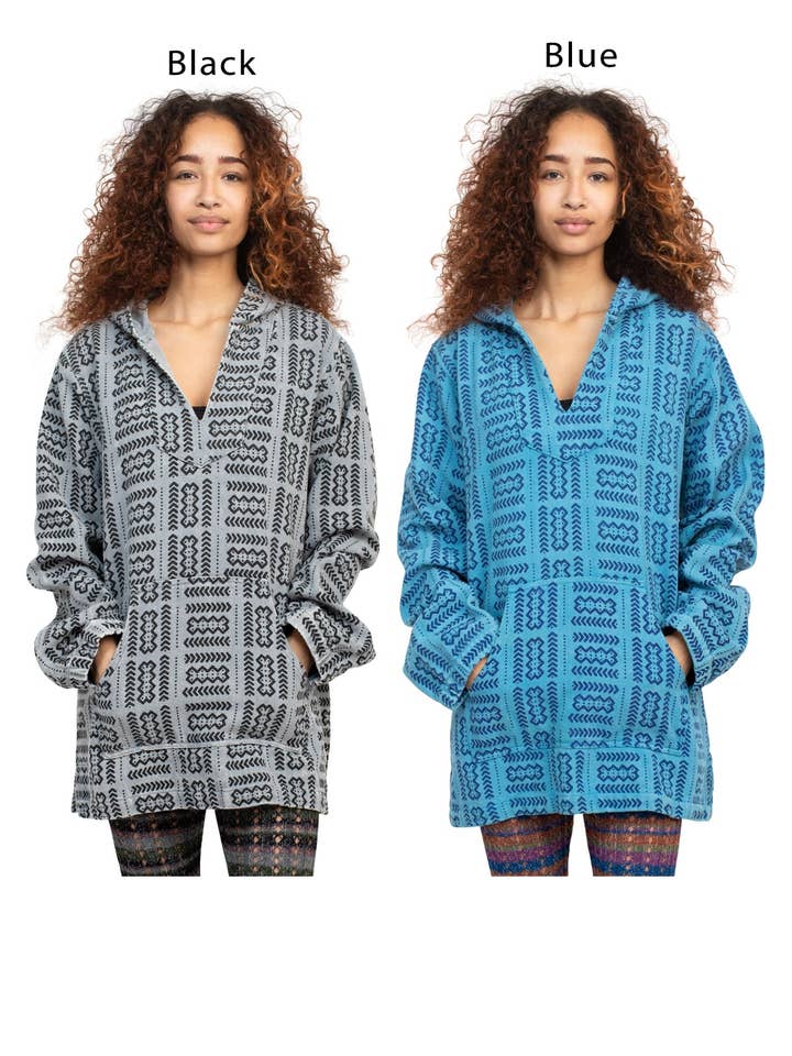 Lakhays Collection Inc. - Wholesale Hoodie - Women's - Rustic Tribal Baja Hoodie