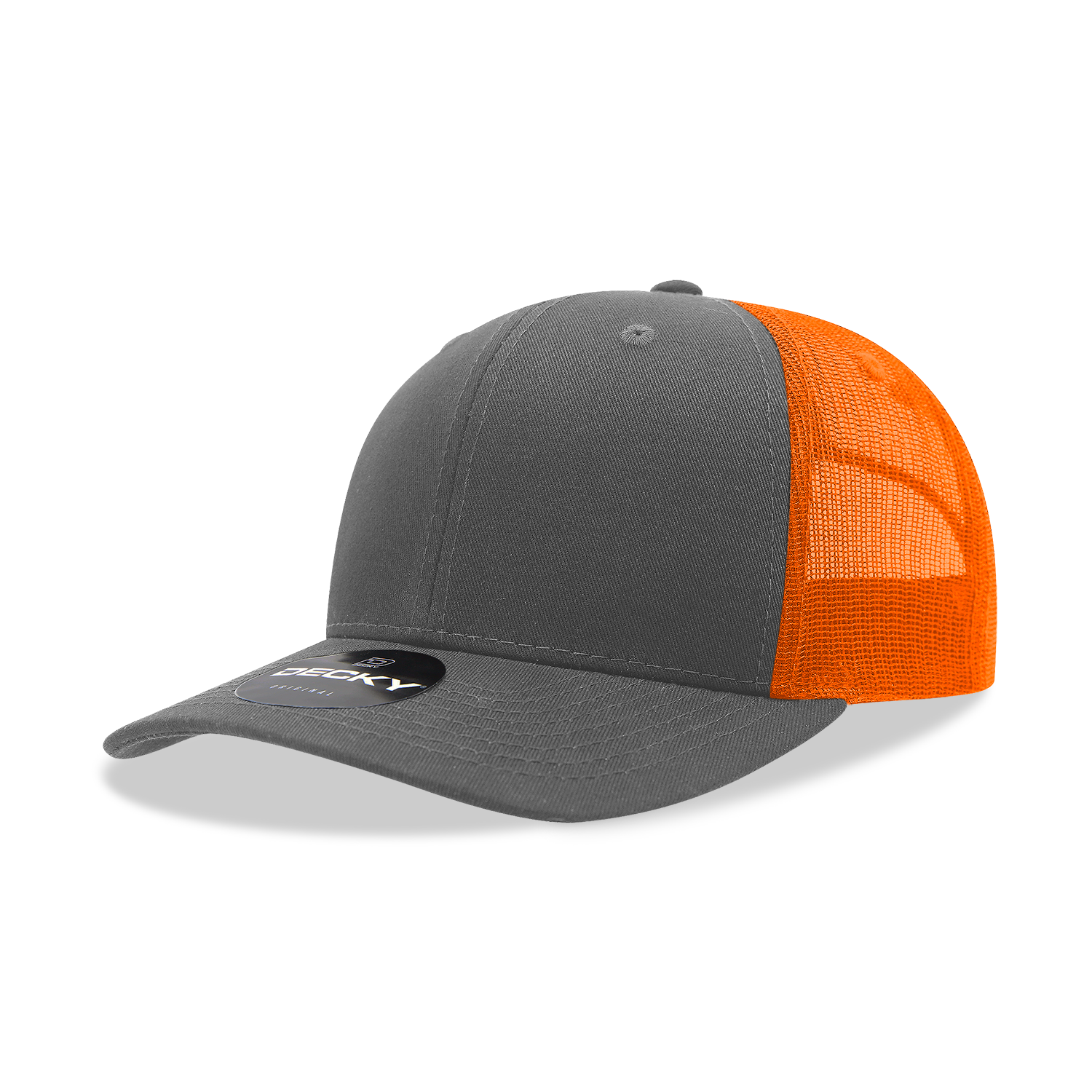 The Park Wholesale - Vente Casquette de camionneur – unisexe - Casquette Trucker classique Decky 6021, 6 panneaux, style mid pro86