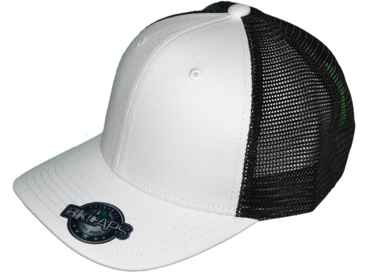 Buck Wholesale - Vendita all'ingrosso Cappellino  da camionista - Unisex - Cappellini Trucker Vuoti - 6 Pannelli Strutturati con Visiera Leggermente Curva6