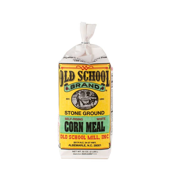 Old School Brandâ„¢ - Wholesale Cornmeal - Self Rising White Corn Meal, 30oz.1