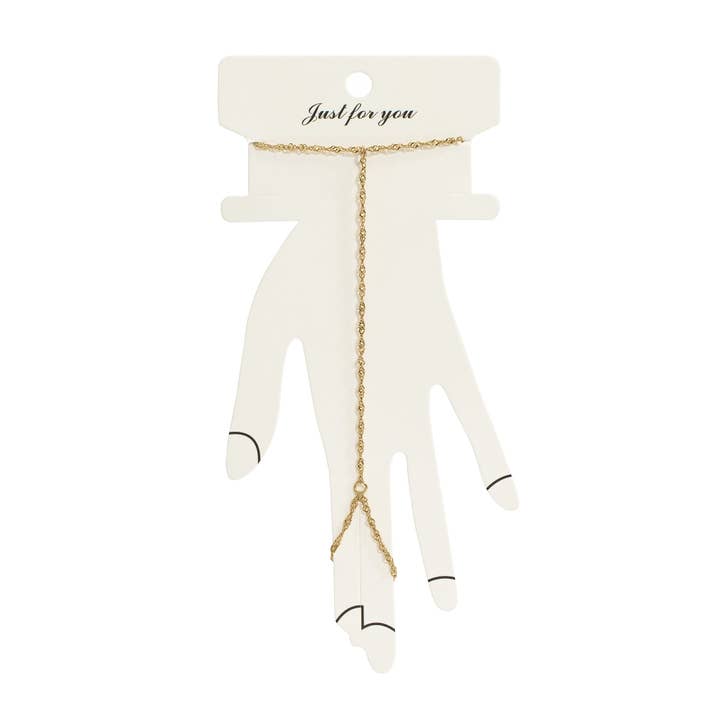 WJW - Wholesale Link & Chain Bracelet - 18K Gold PVD Stainless Steel Singapore Hand Chain4