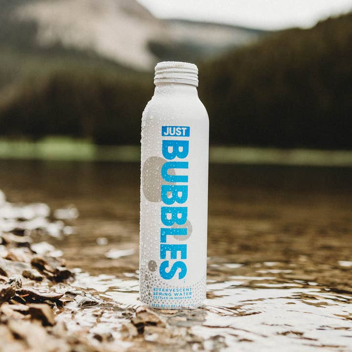 JUST Goods - Wholesale Sparkling Water - Bubbles-- 16 fl oz | 24 Pack