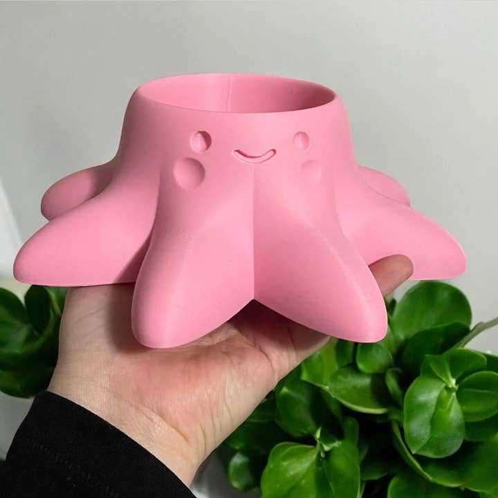 Vaso de Polvo Fofo, Vaso de Planta Peculiar por atacado de Cherry Moonlight Co