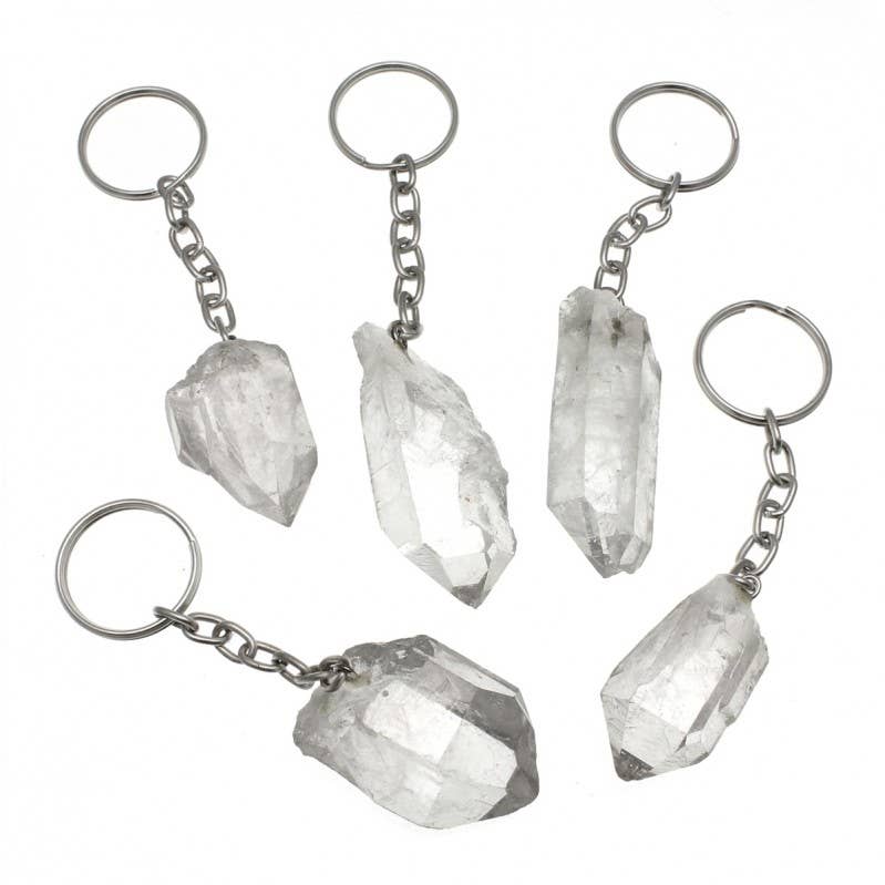 UniArt - Wholesale Keychain - Unisex - Raw Quartz Keychain1