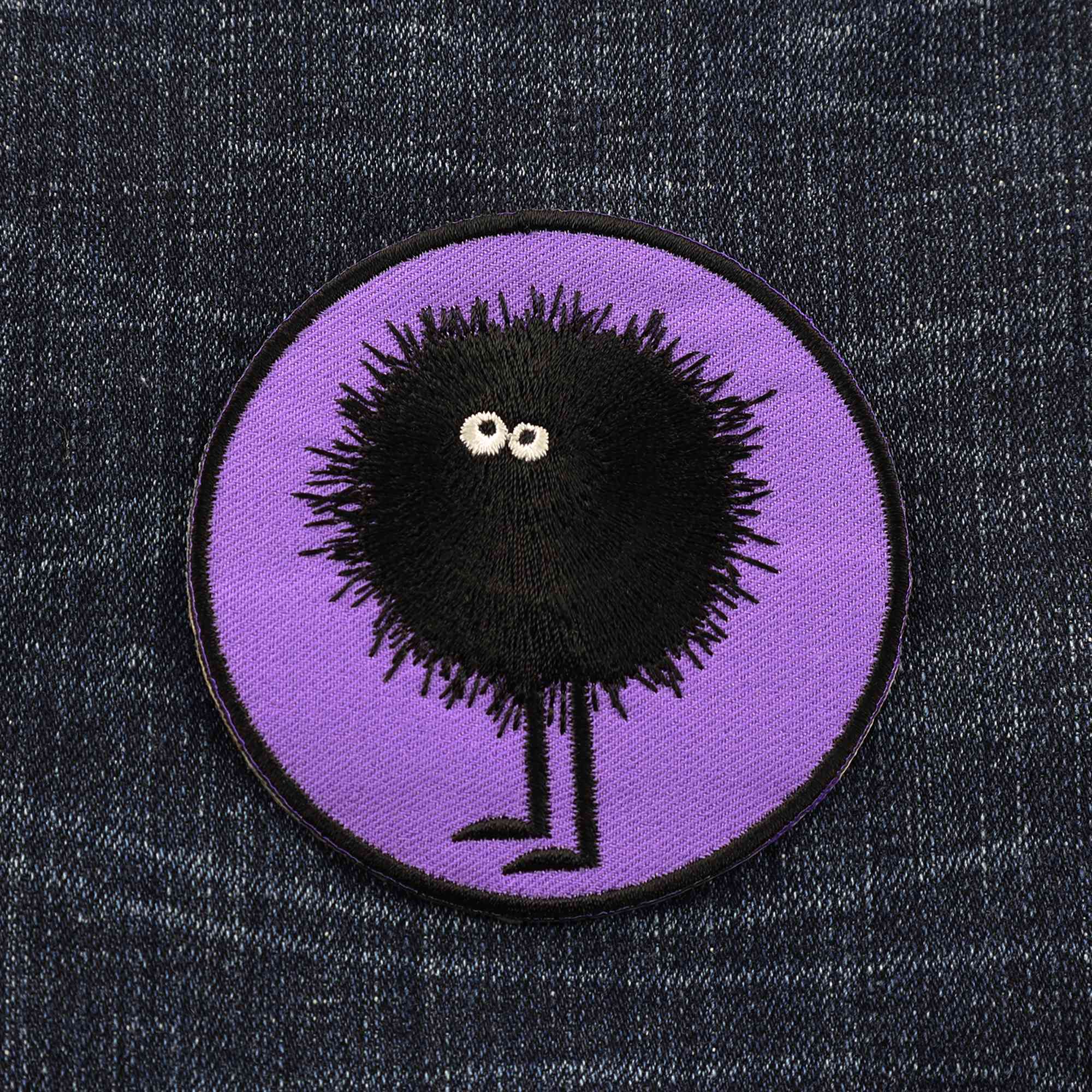 Tribal Trade GmbH - Wholesale Patch - Purple furry head patch 8cm patch2