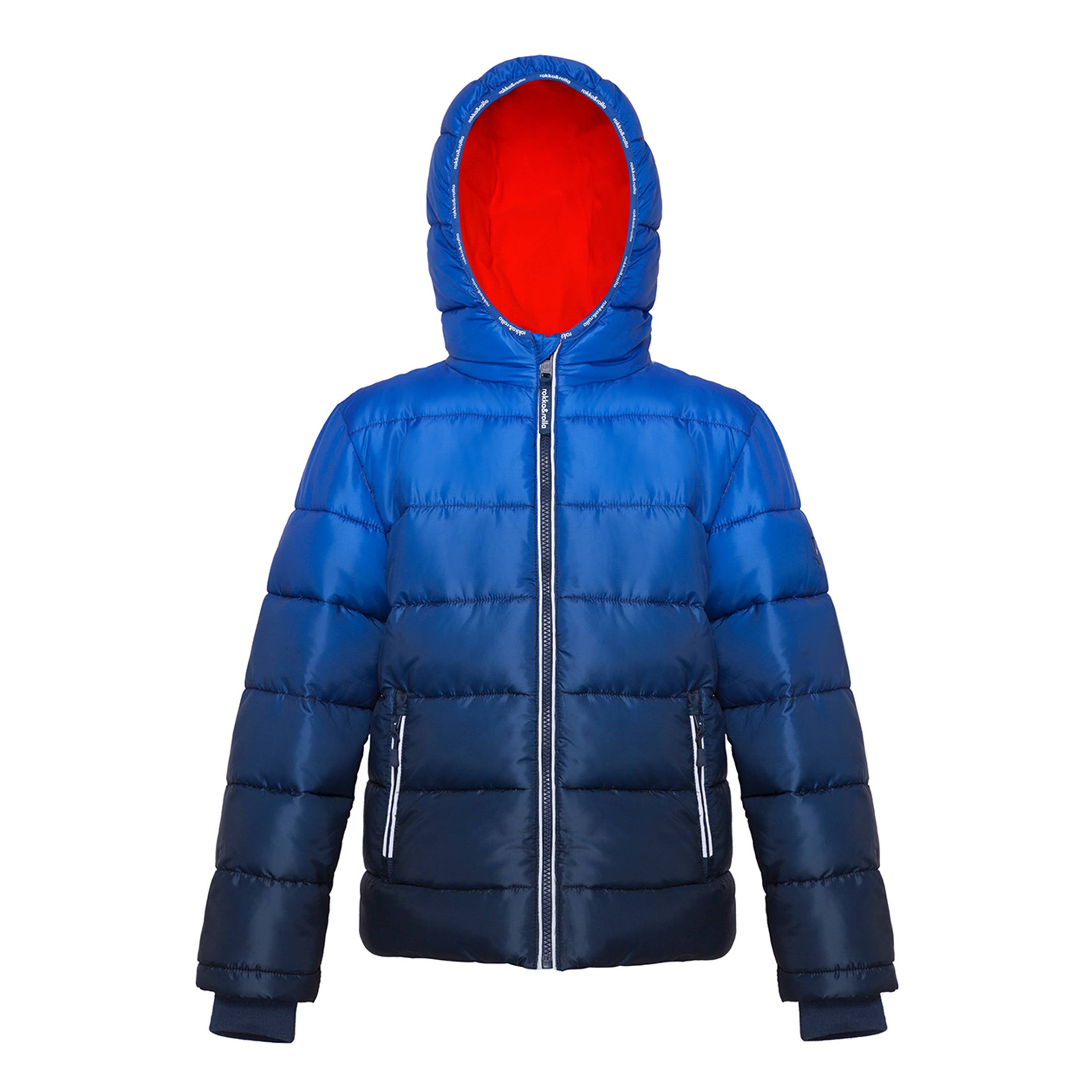 Rokka & Rolla - Wholesale Puffer Jacket - Kids - Boys' Heavy Winter Puffer Coat Bubble Jacket5