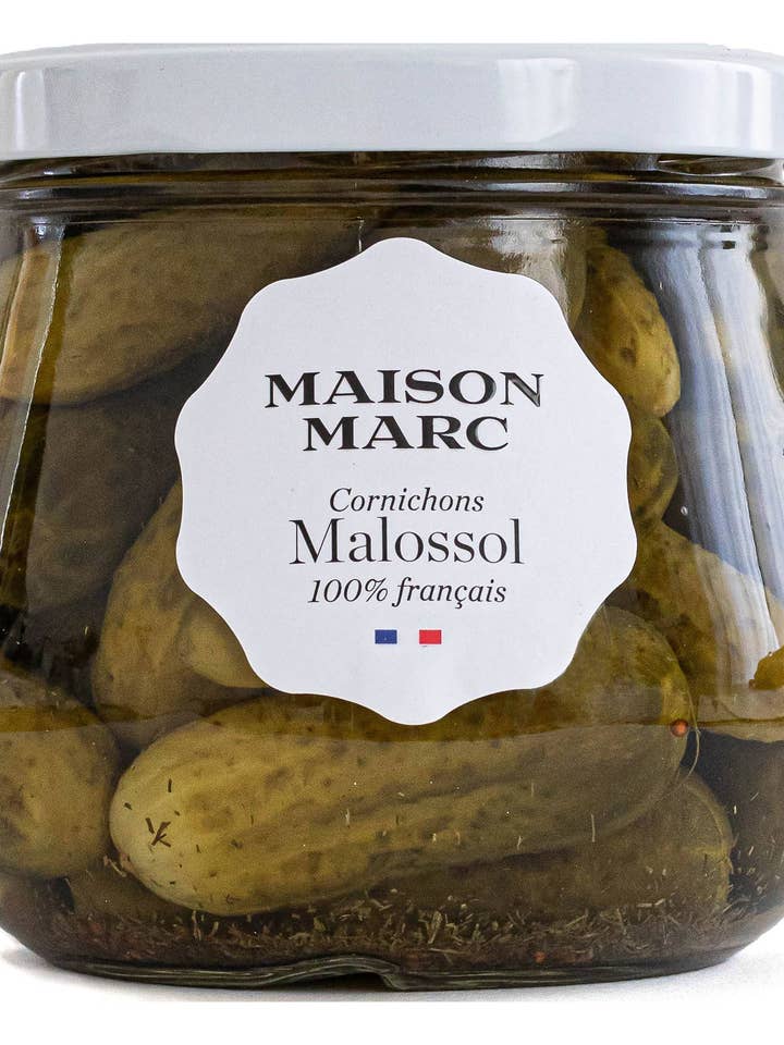 Malossol cornichons for wholesale by French Feast