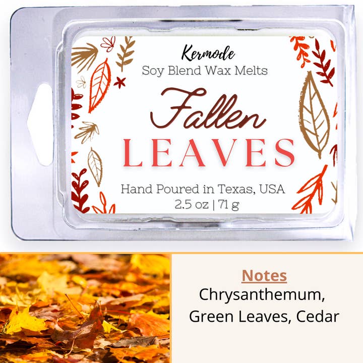 Fallen Leaves - Highly Scented Non Toxic Wax Melts for wholesale by Kermode