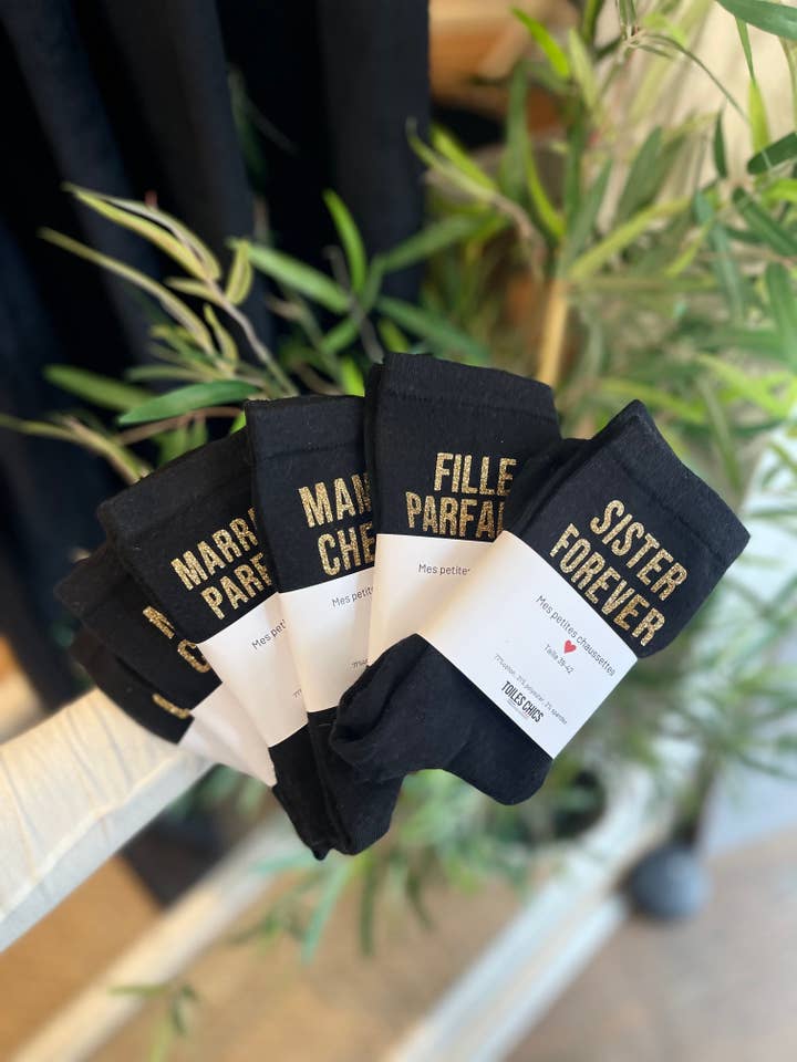 Toiles Chics – wholesale Socks – Women's – "Family" sock set6