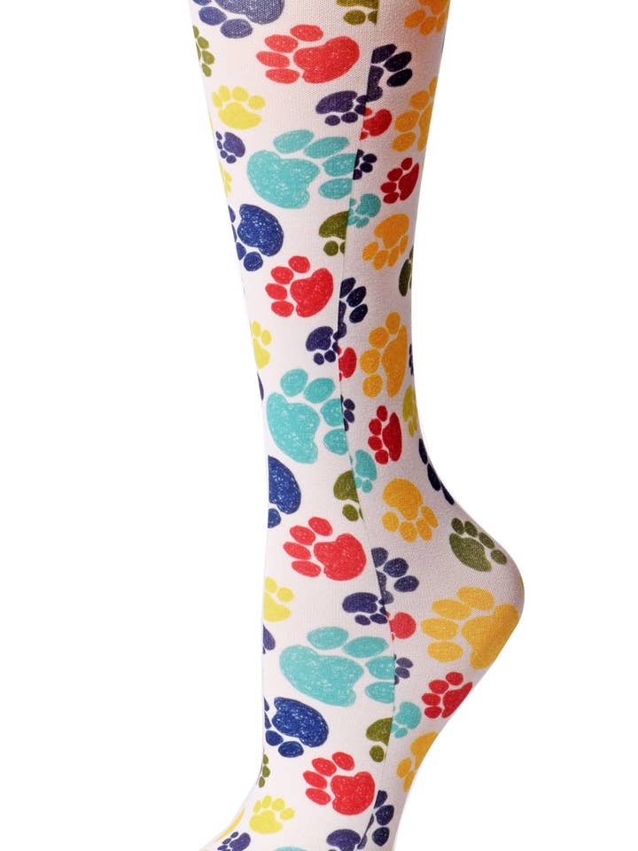 Paw Prints - Smukke kompressionsstrømper for engroshandel hos Cutieful