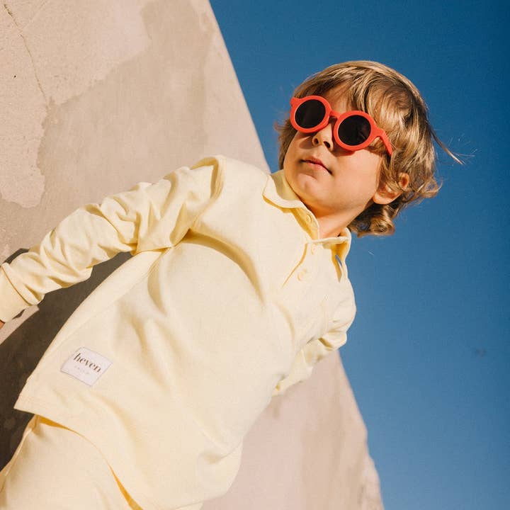 Heven Pojkar Långärmad Piké för wholesale av Heven Child