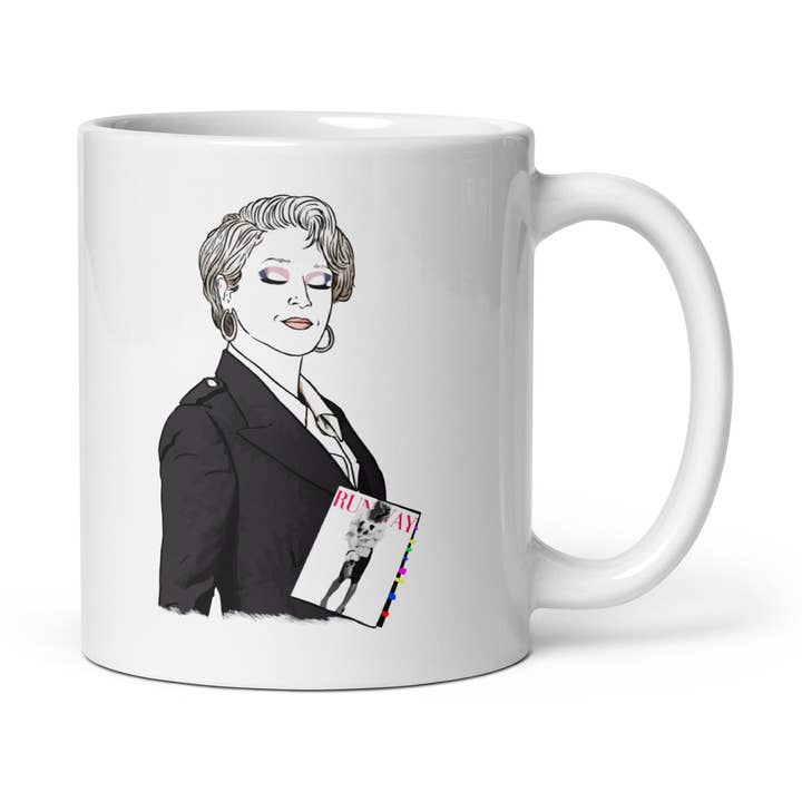 El loco del Pelo Rizo - Wholesale Coffee Mug - Miranda Priestly Mug0