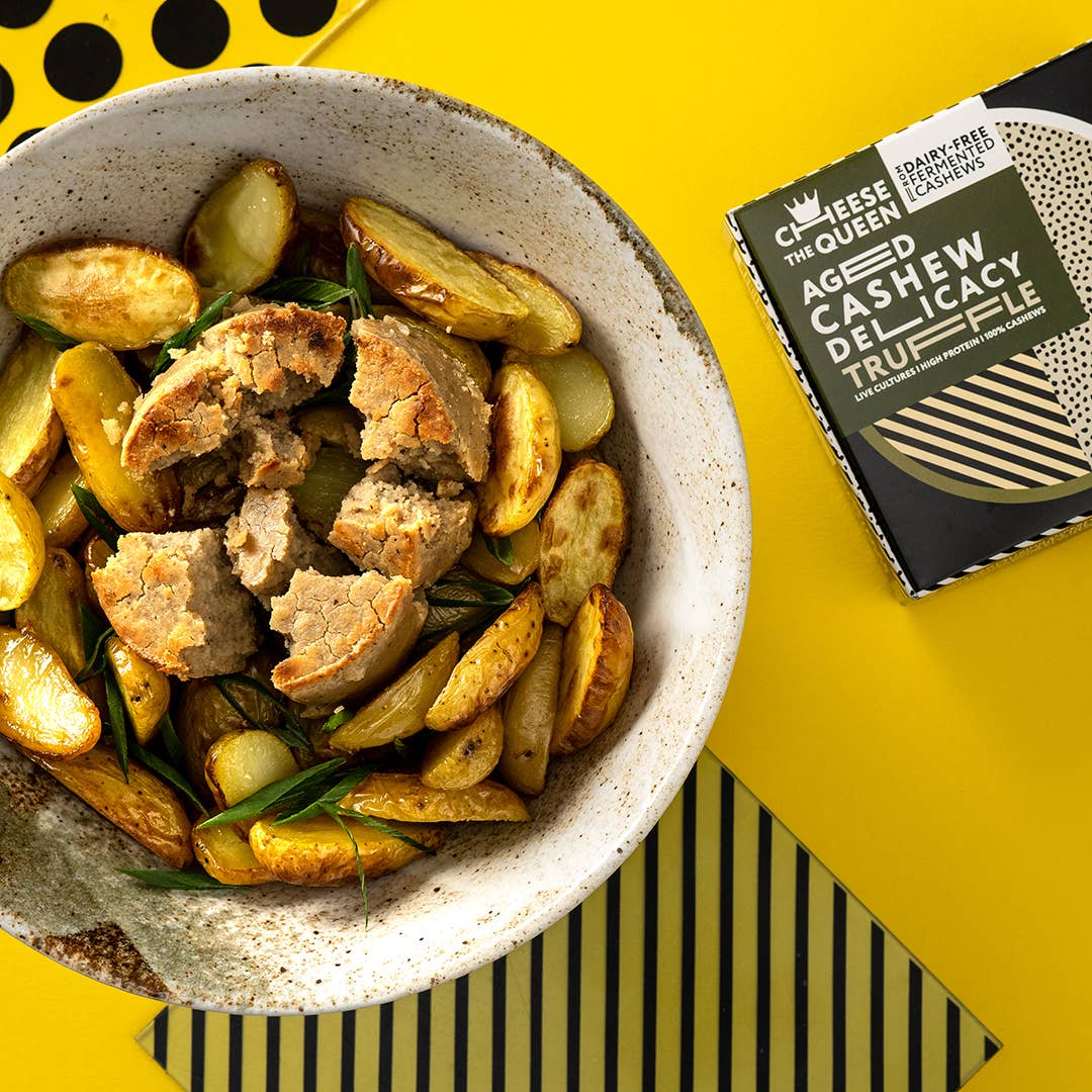 CHEESE THE QUEEN - Wholesale Cheese - Truffle /ethical/ 'Cheese the Queen' Aged Cashew Delicacy4