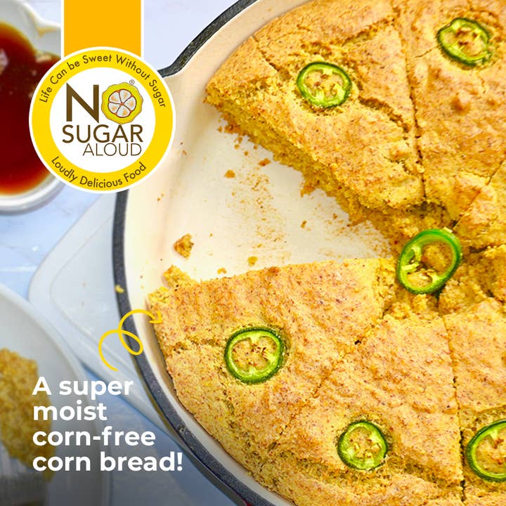 No Sugar Aloud LLC – wholesale Cornbread mix – Low Carb Cornbread Mix - Corn Free7