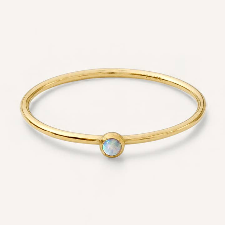 Opal Stacking Ring for wholesale by MISSA & KISSA