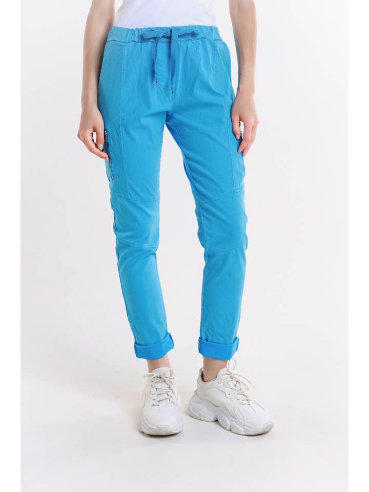 TINA Stephens Italy/Tees By Tina - Wholesale Pants - Women's - Danica Side Zipper Pant (PL155)59