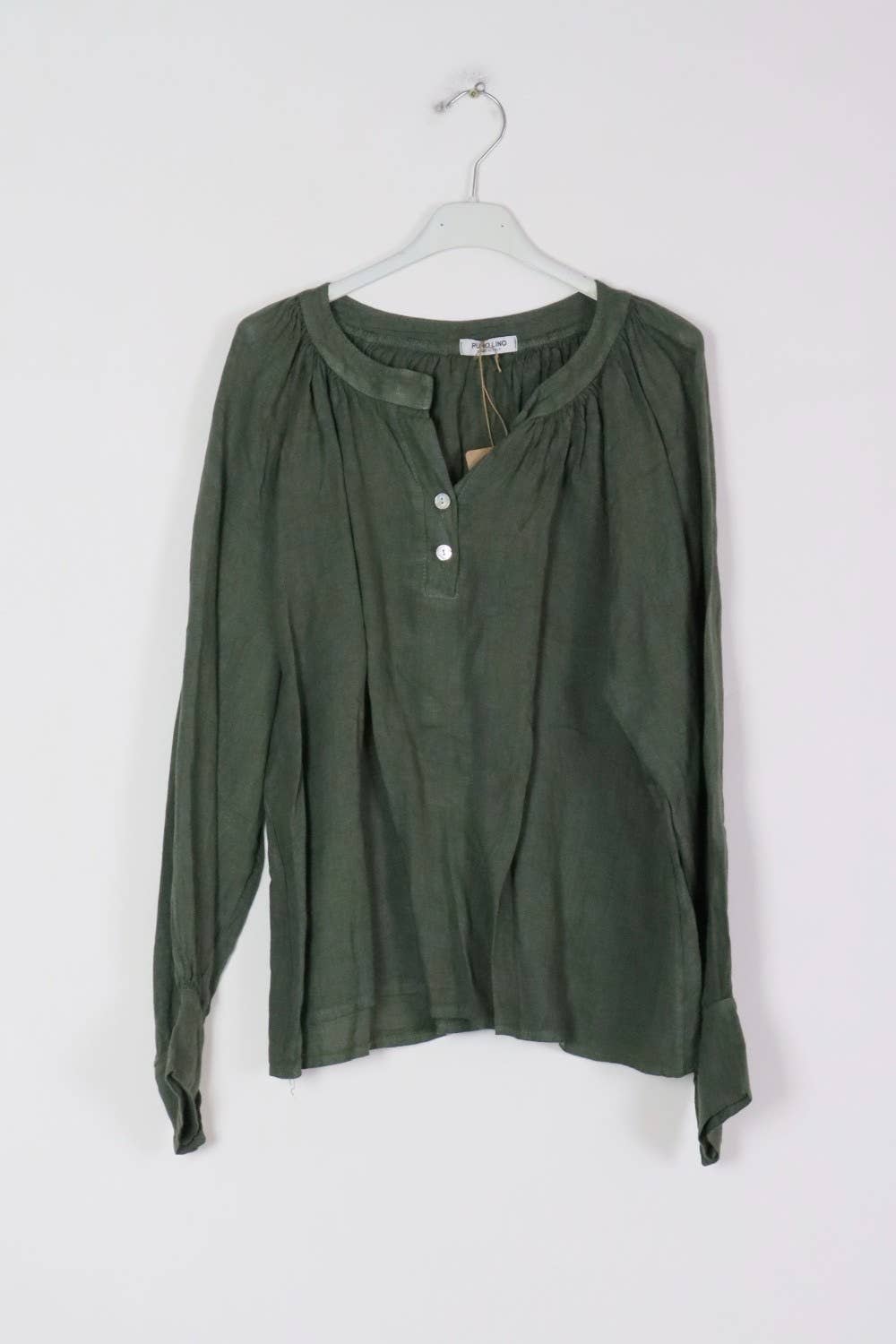 LÉA & LUC – wholesale Blus - Dam – Blus i 100 % linne REF.792331