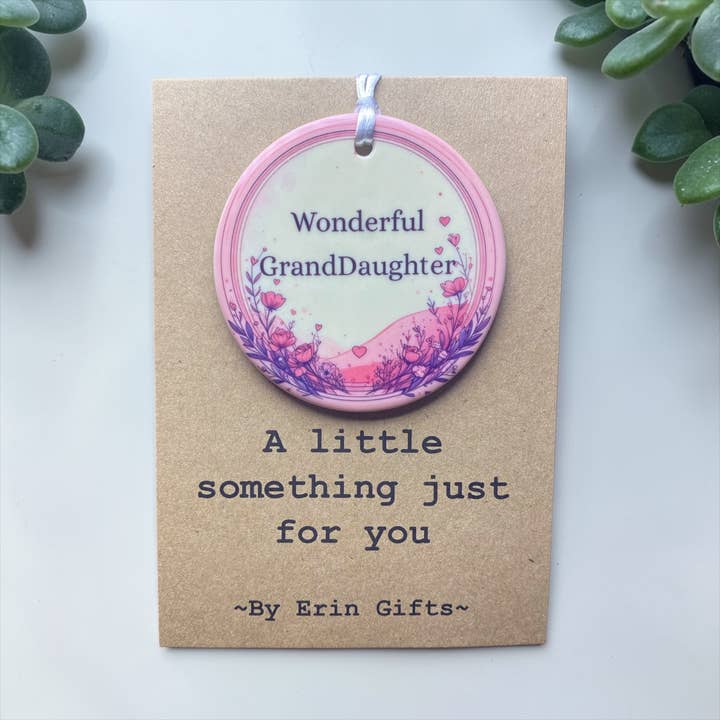 A Little Something - Wonderful GrandDaughter Ceramic for wholesale by By Erin Cards and Gifts Ltd