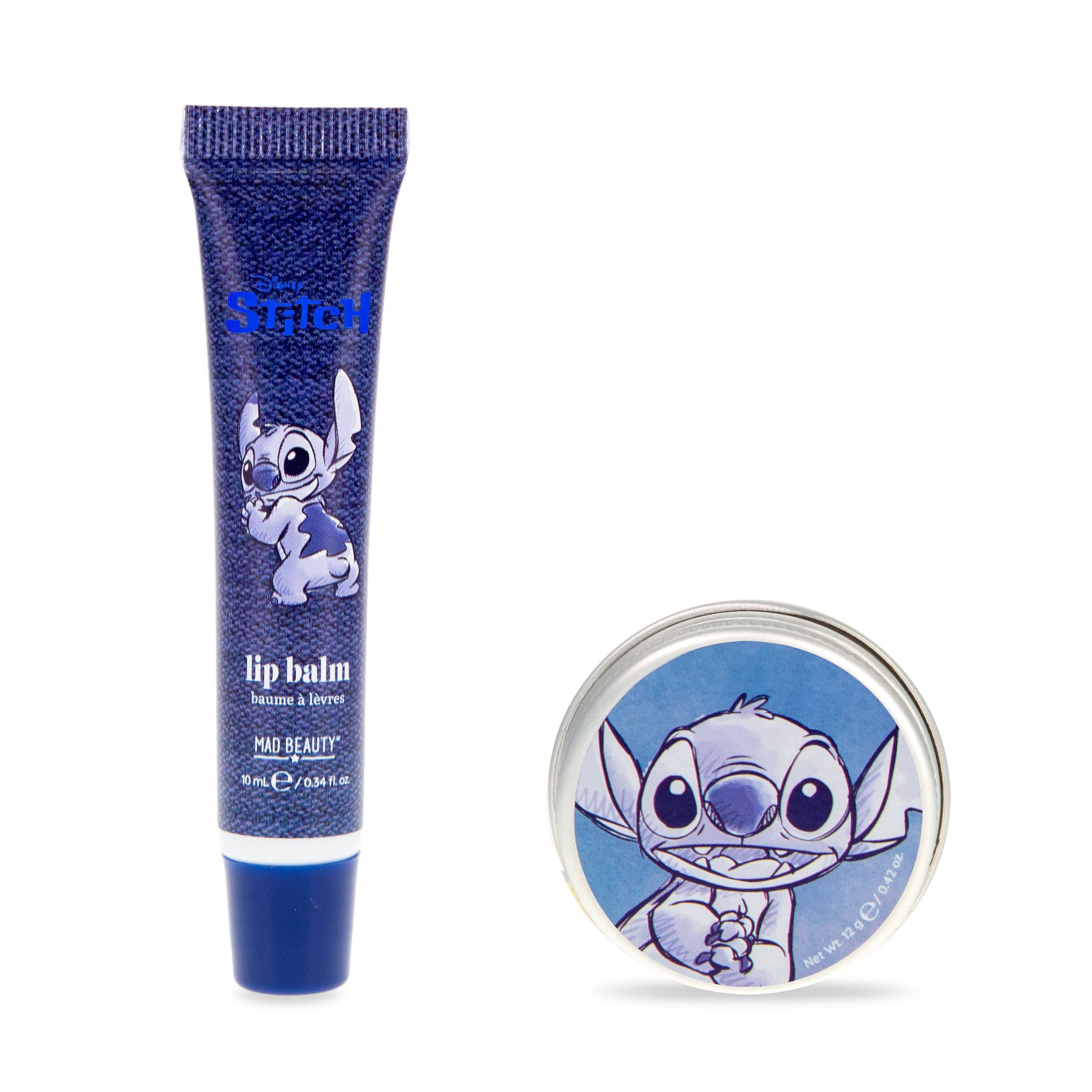 Mad Beauty - Wholesale Lip Balm Set - Mad Beauty Disney Stitch Denim Lip Balm Duo2