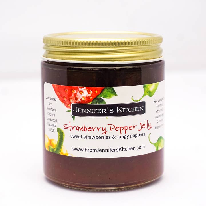 Jennifer's Kitchen - Wholesale Jam/Jelly - Mini Assortment 24: 4oz Pepper Jellies5