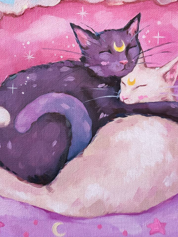 Artemis and Luna Prints! for wholesale by Shelby DeGarmo Art