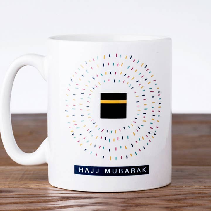 Kaaba Pilgrims Hajj Mubarak Mug - MG 46 for wholesale by Islamic Moments