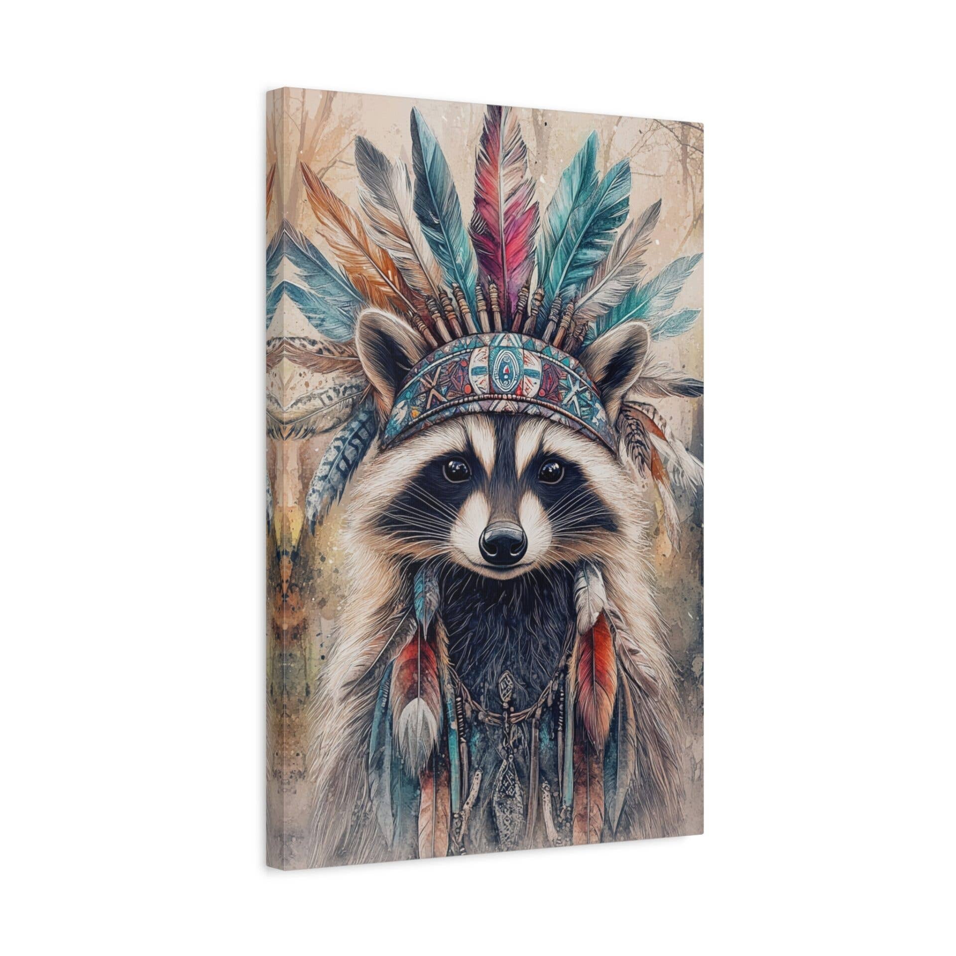 Coin Tableau – Engroshandel Kunsttryk – Diagram over indisk vaskebjørnhovedbeklædning9