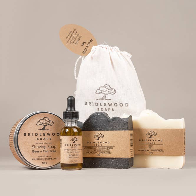 For the Man Gift Set for wholesale by Bridlewood Soaps
