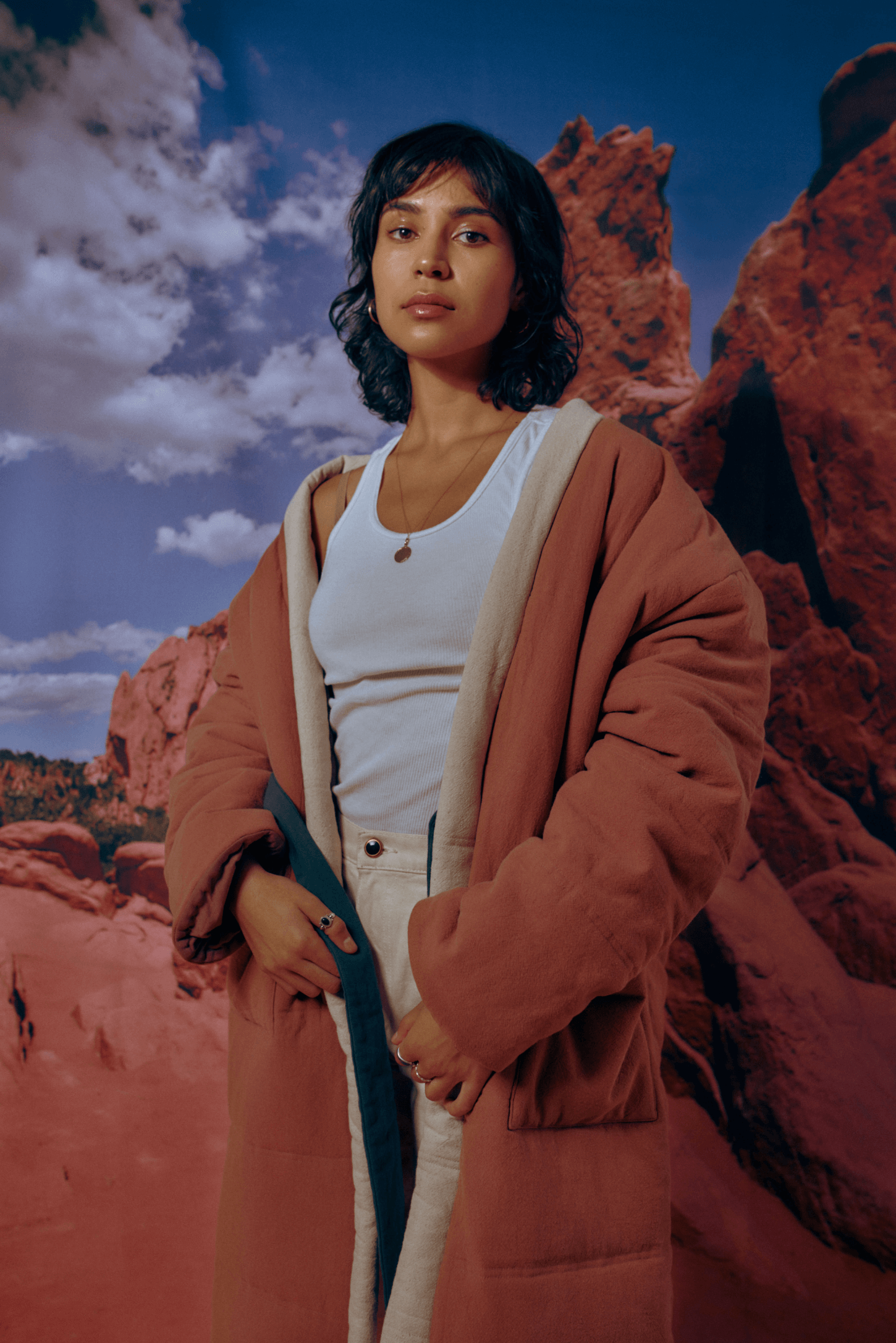 OFFHOURS - Vendita all'ingrosso Cappotto - Donna - Red Rock6