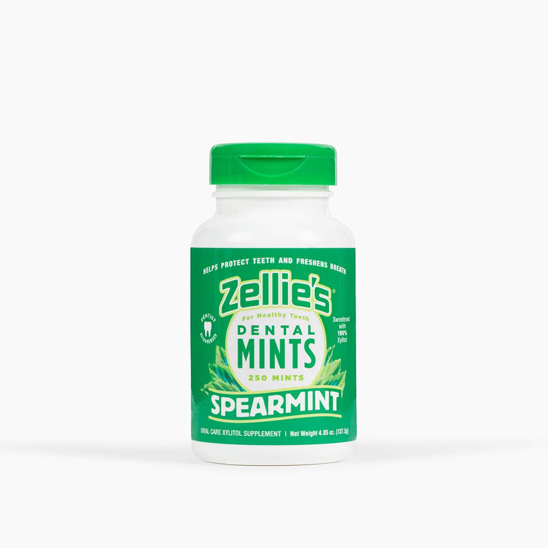 Wholesale Zellie's Xylitol Dental Mints - Cool Mint 250ct Jar for
